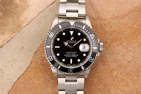 rolex submariner 16610 tritium dial|Rolex Submariner 16610 for sale.